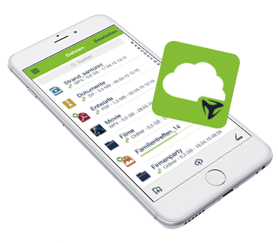 screenshot of mobilcom-debitel cloud